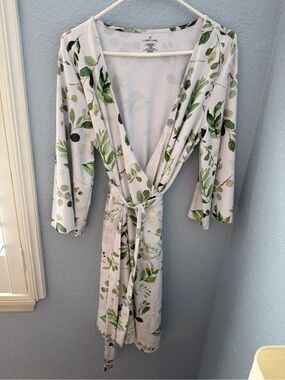 Caden Lane Bamboo Knit Maternity Robe